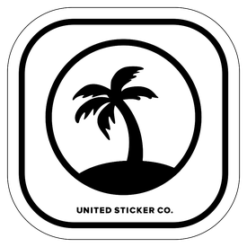 Badge_Icon_Plants_Palm Tree_Vinyl_Sticker