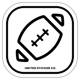 Badge_Icon_Sports & Recreation_Football Ball_Vinyl_Sticker