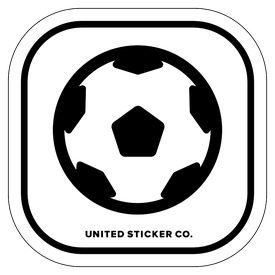 Badge_Icon_Sports & Recreation_Futbal Soccer Ball_Vinyl_Sticker