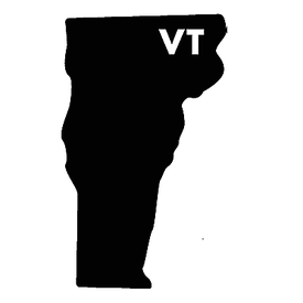 Diecut_State_Letters_Vermont [ VT ]_Vinyl_Sticker