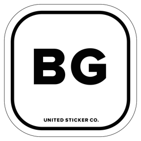 Badge_Lettering_Places_Bulgaria [ BG ]_Vinyl_Sticker