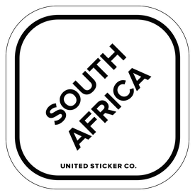 Badge_Lettering_Places_South Africa_Vinyl_Sticker