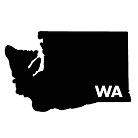 Diecut_State_Letters_Washington [ WA ]_Vinyl_Sticker